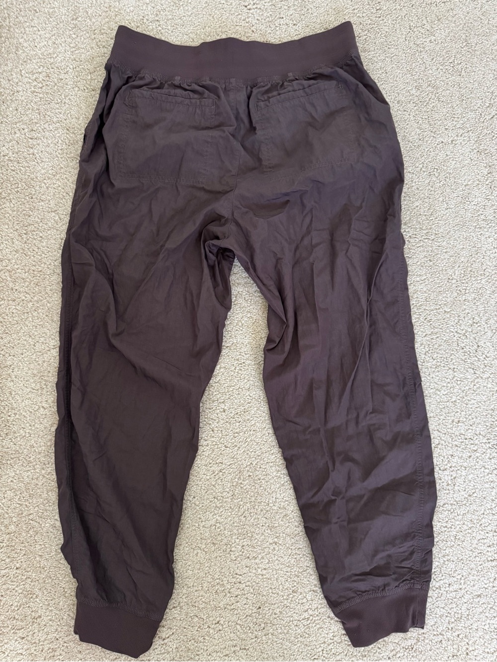 Calia Dark Brown nylon Jogger Pants - Picture 2 of 3